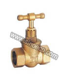 Brass Female Thread Stop Valve with Brass Handle