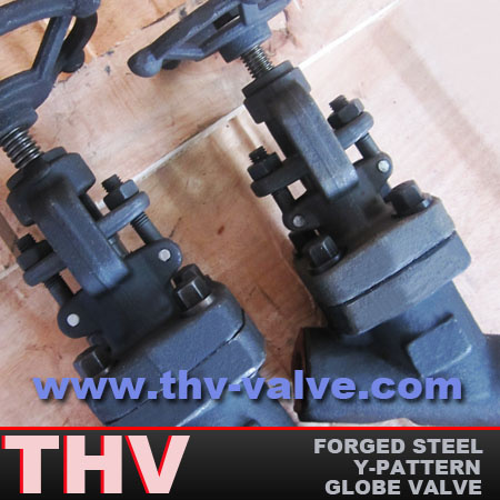 Y Pattern Forged Steel Globe Valve