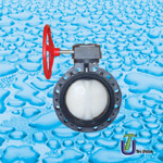 PVDF Butterfly Valve