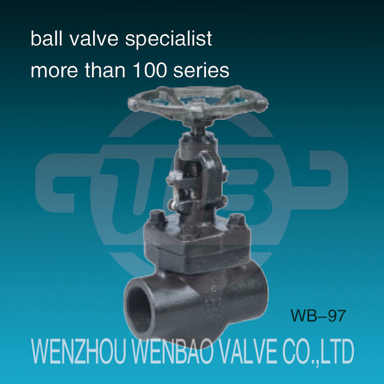 ANSI Socket Weld Forged Carbon Steel Globe Valve 800lb