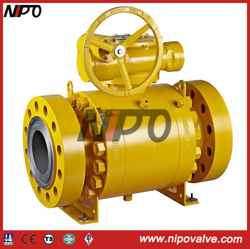 API 6D Forged Steel Trunnion Ball Valve (Q347F)