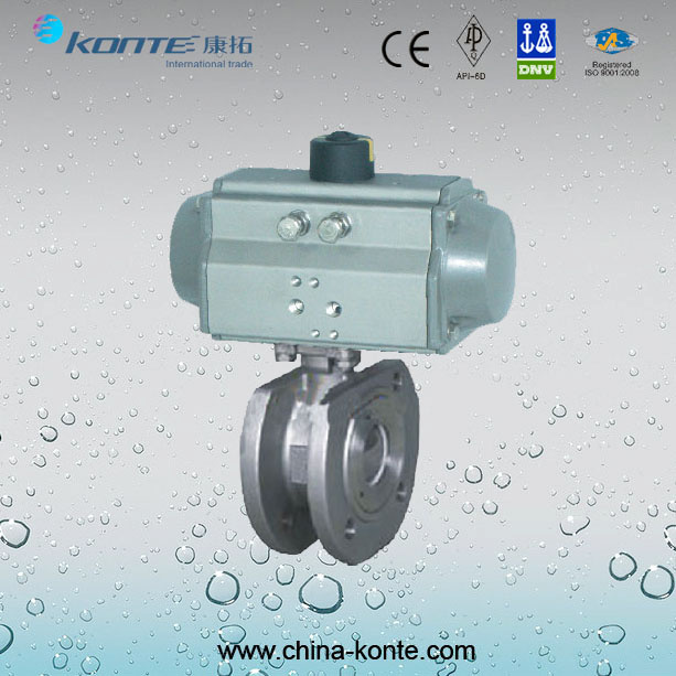 Pneumatic Thin-Type Ball Valve