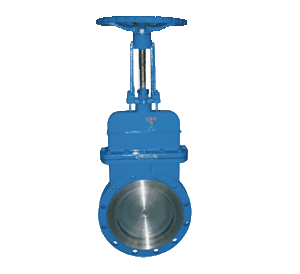 Handle Wheel Flanged Knife Gate Valve