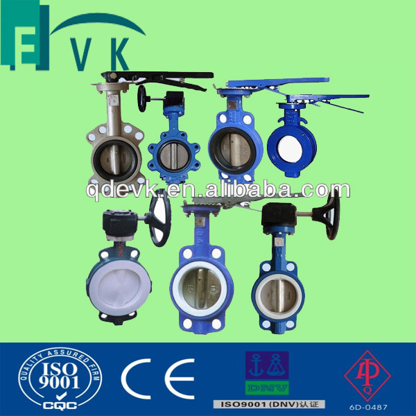 JIS 10k Lug Type Cast Iron Butterfly Valve