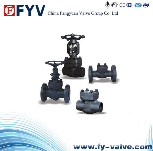 API 602 Flanged Forged Steel Gate Globe, Check Valve