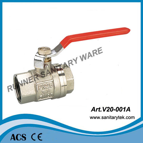 Brass Fixed Ball Valve (V20-001A)