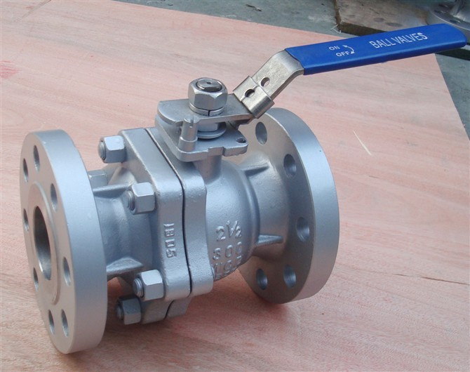 Cast Steel Floating Ball Valve (21/2 300lb)