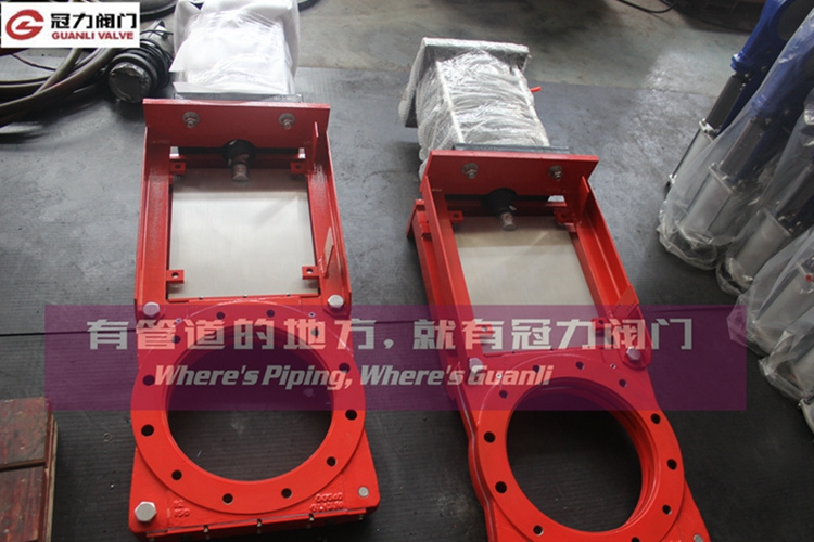 Kgd Heavy Duty Mining Slurry Knife Gate Valve
