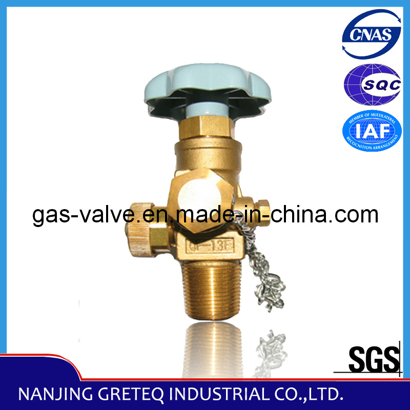 Medium Pressure QF-13F Two-Way Freon Cylinder Valve with Safety Device