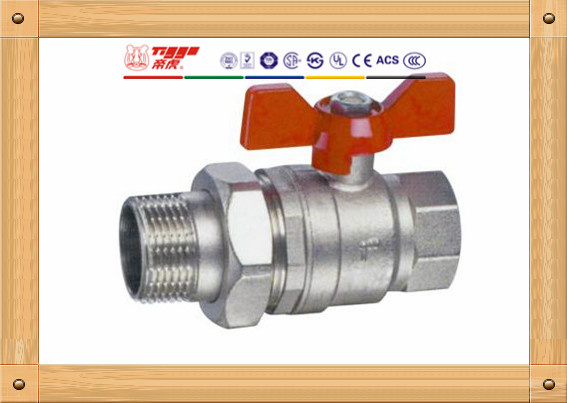Live- Connecting Brass Ball Valve