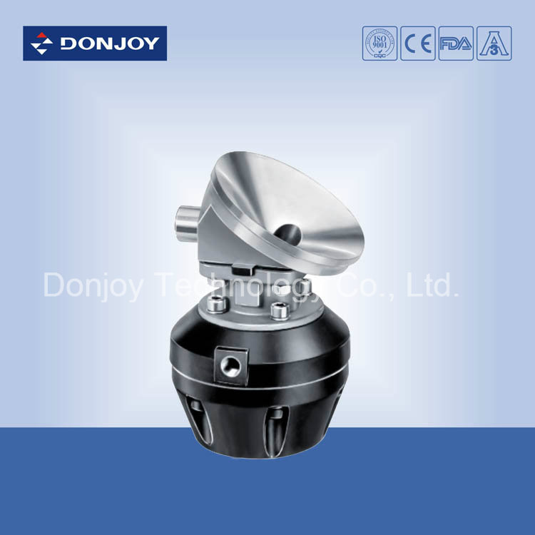 Clamp Plastic Manual Tank Bottom Diaphragm Valve