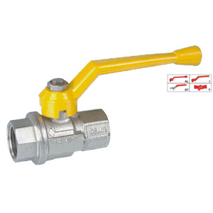 Brass Ball Valve (BV-1017) F/F with Aluminium Handle