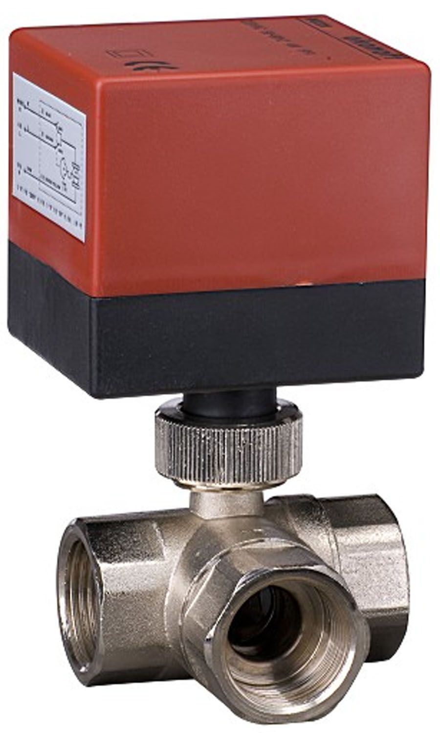 Motorized Three Way Brass Valve (DQ320)