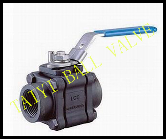 Three Pieces Body Small Size Ball Valve