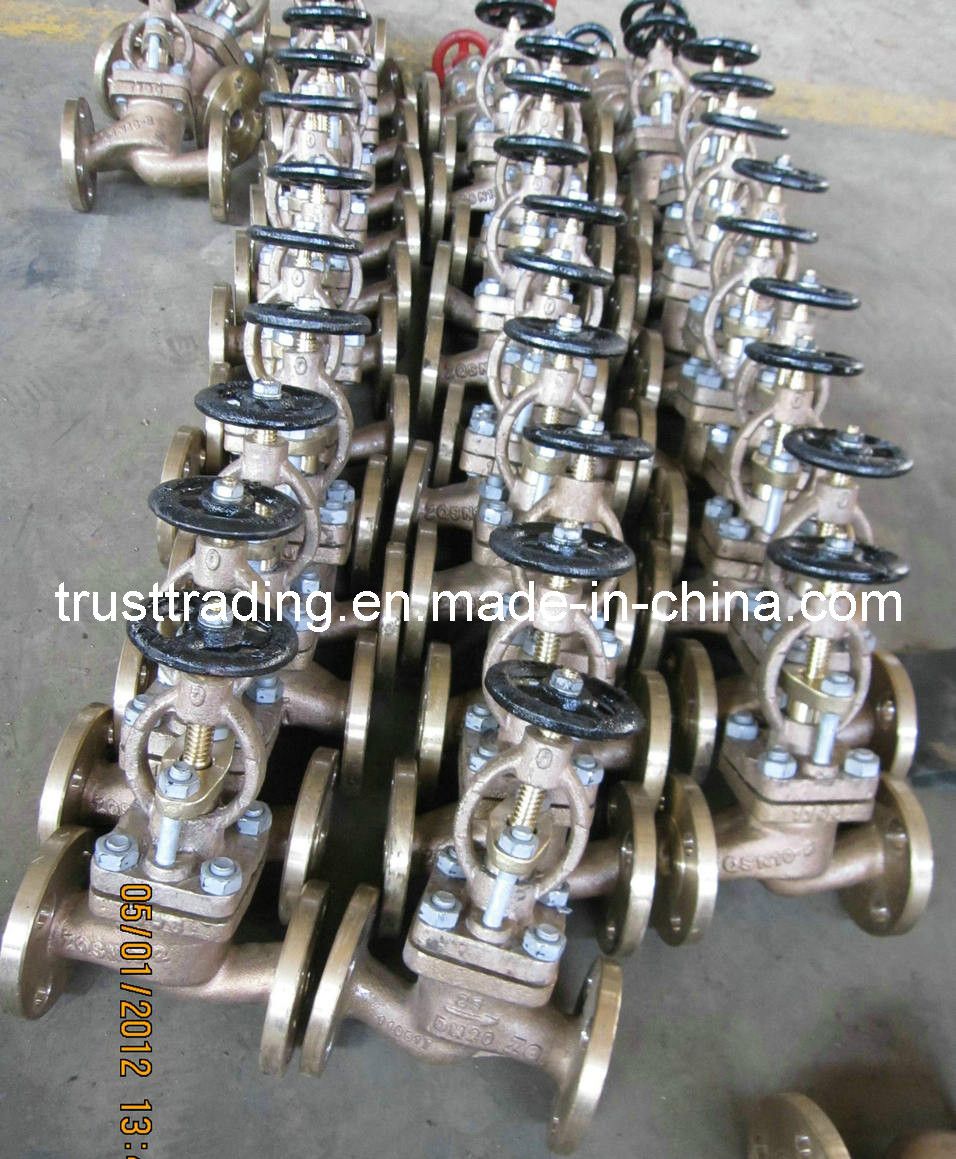 Bronze Flanged Stop Check Valve