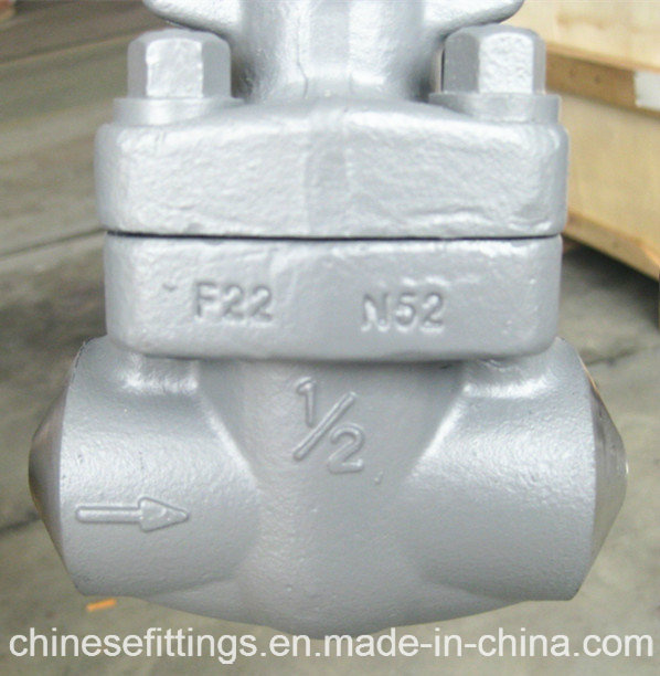 Alloy Steel Forged F22 Welding Buttweld Gate Valve