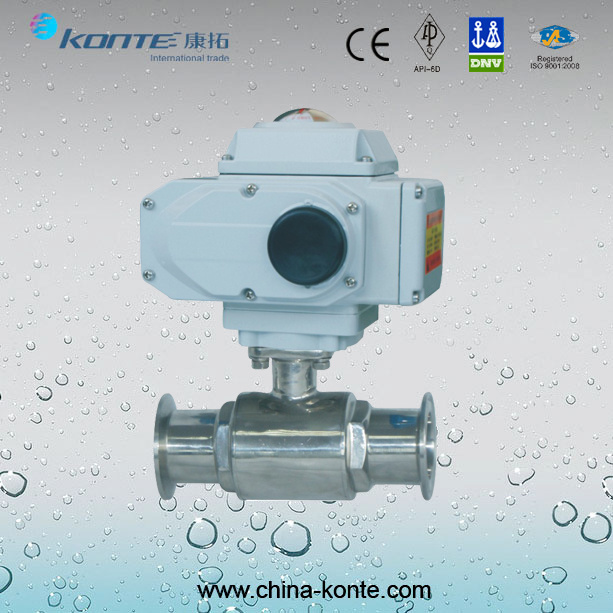 Q981f-10p/R Electric Sanitary Ball Valve