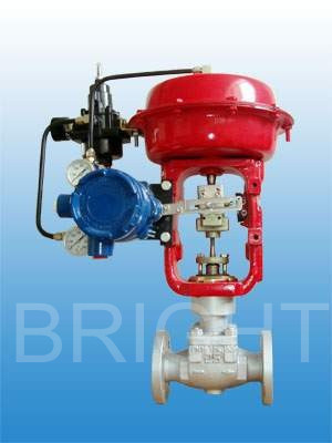 Pneumatic Single Port Globe Control Valve
