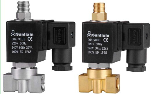 Solenoid Valve -- SLV Series 3/2-Way Direct Acting