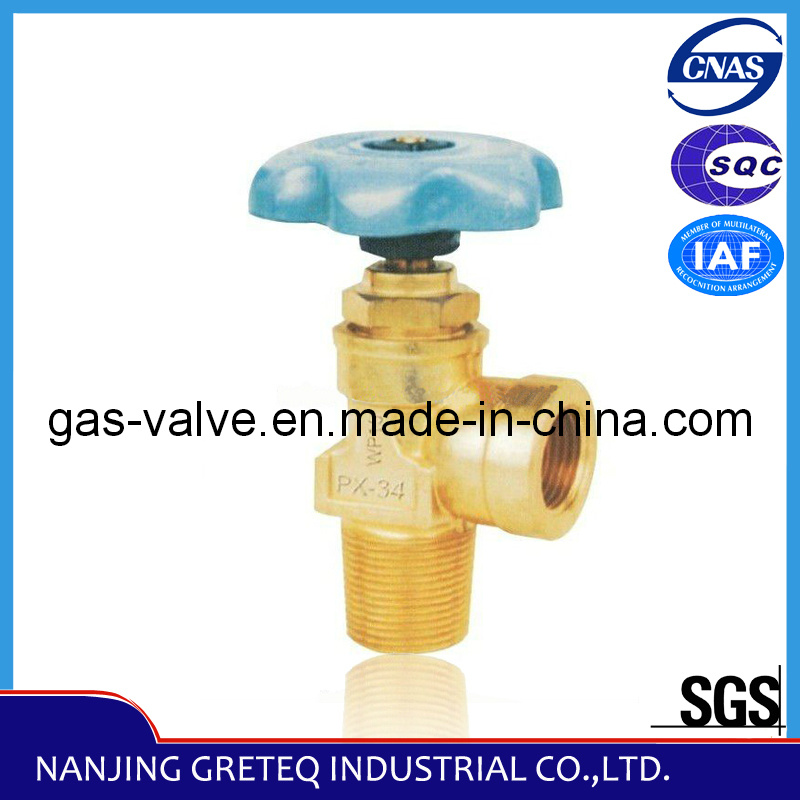 PX-34 Brass Argon Cylinder Valve for Gas Cylinder (Ar)