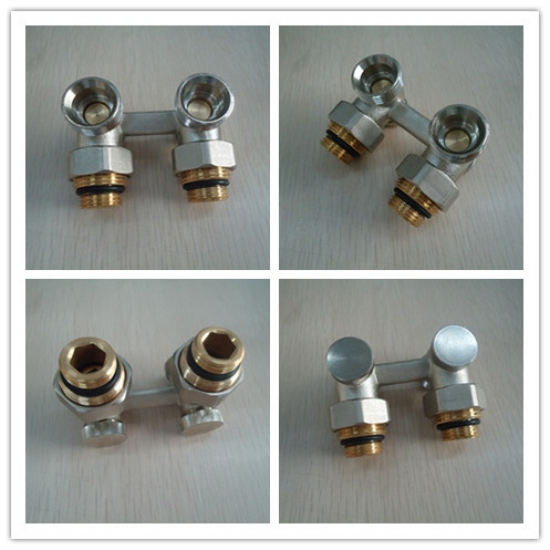 1/2''*3/4'' Corner Brass H Radiator Valve Byl-6521