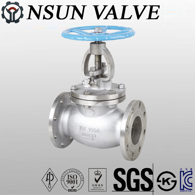 JIS Stainless Steel Flanged Globe Valve