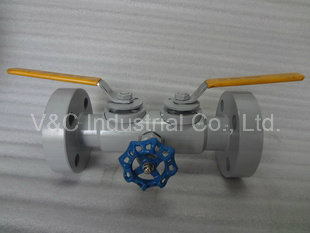 Flanged Double Bleed and Block Ball Valve - China Valve Products, Valve ...