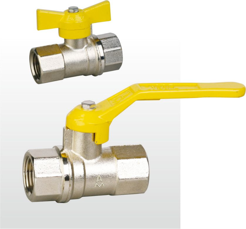 Nickle Plated Forged Brass Ball Valve