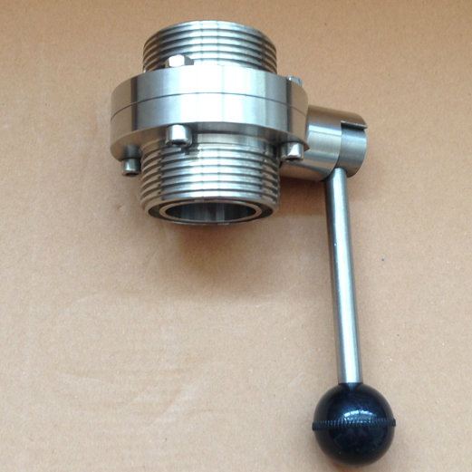 76.2mm Stainless Steel Ss316L Sanitary Butterfly Valves