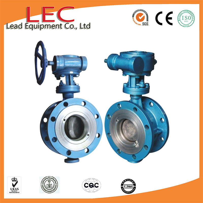 Flange Eccentric Metal Seal Semi-Ball Valve