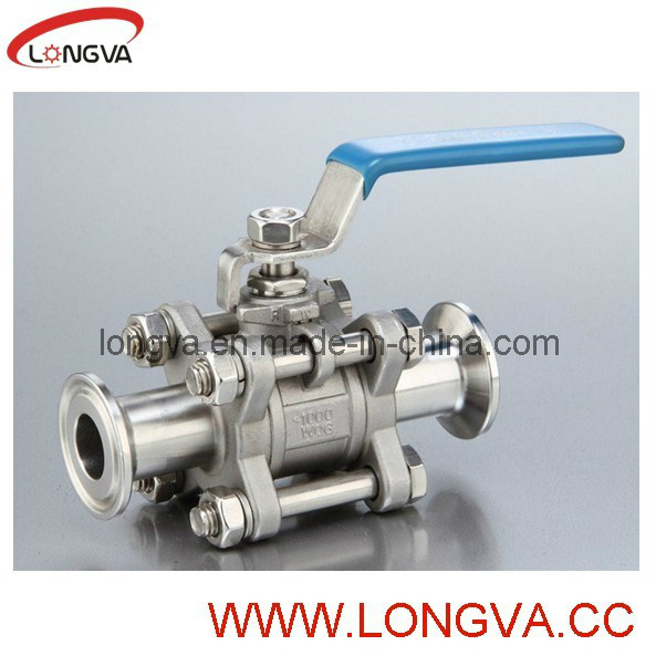 Sanitary Tri Clover Clamp End Ball Valve