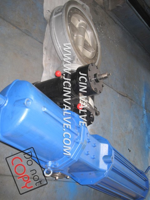 Stainless Steel Pneumatic Butterfly Valve Wafer Type (D673H)