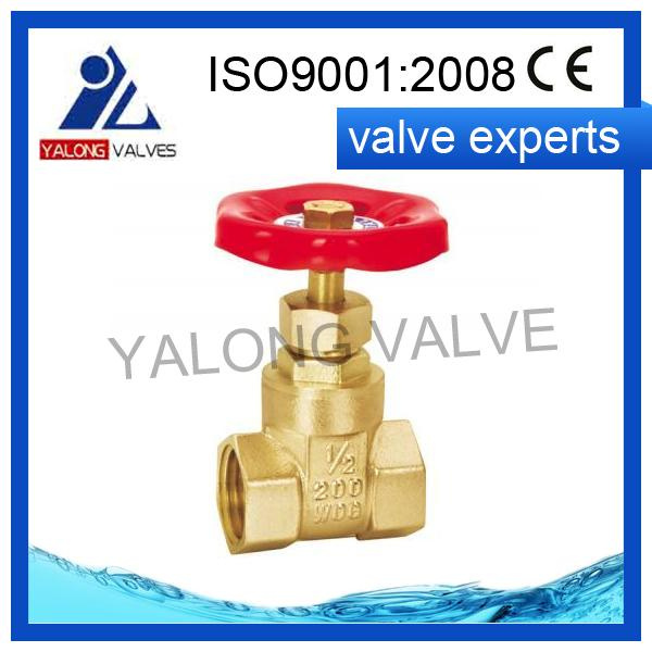 200 Wog Brass Gate Valve