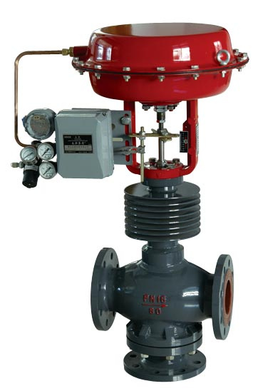Pneumatic Three Way Valve (heat dispersing)