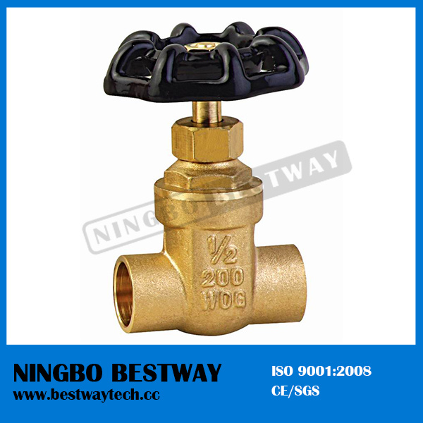 Brass Gate Valve with Cast Iron Handwheel (BW-G08)