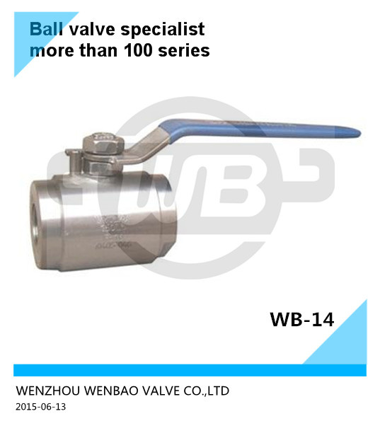 Forged Steel F304L Ball Valve Dn32 6000 Wog Price