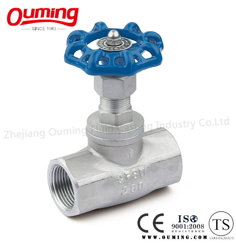 Stainless Steel Threaded Globe Valve (200WOG)