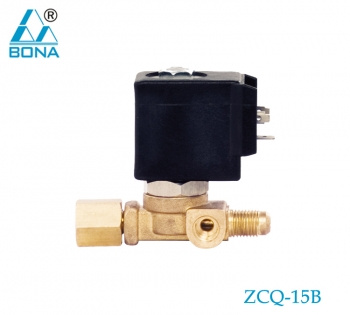 Bona Nc 8 Bar Brass. Solenoid Valve for Vacuum Pump (ZCQ-15B)