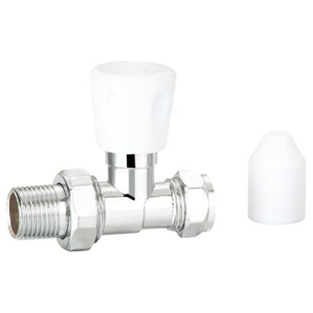 Brass Angle Radiator Valve with Nickle Plated