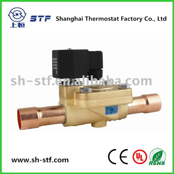 Brass Solenoid Valve for Hot Gas