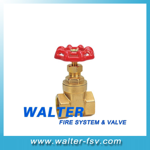 Brass Thearded Gate Valve