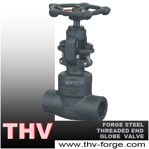 Threaded End Forged Steel Globe Valve