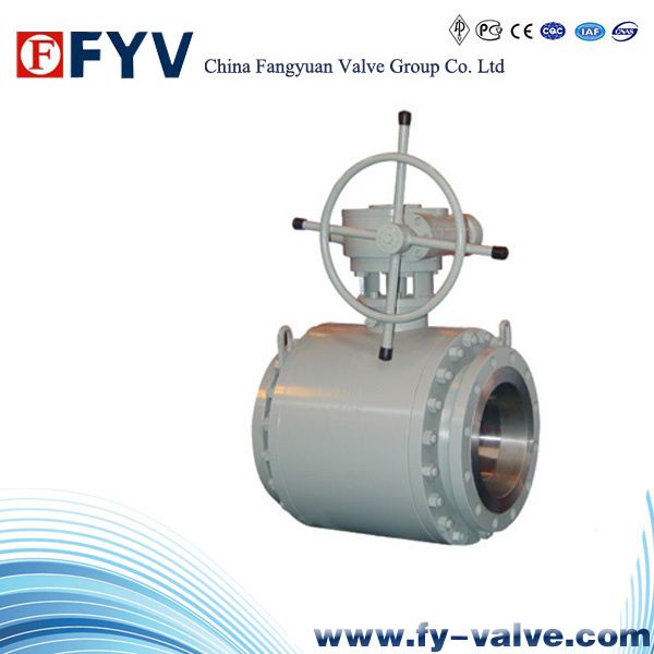 API Metal Seated Trunnion Mounted Ball Valves
