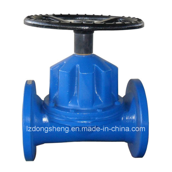 Cast Iron Rubber Lined Weir Diaphgram Valve