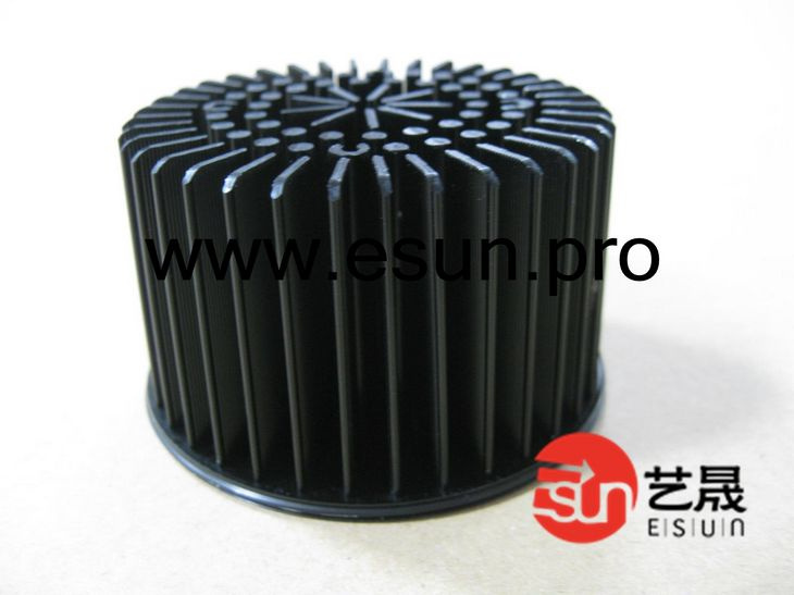 Anodizing Black Aluminum Cold Forging Radiators (CF061)