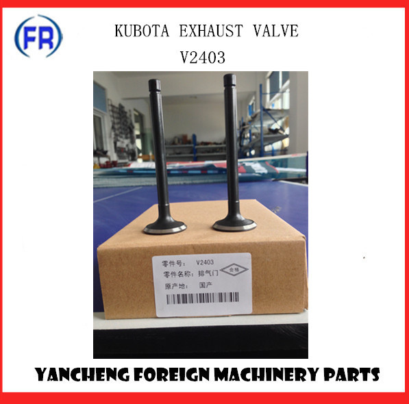 Kubota Engine Parts Exhaust Valve V2403
