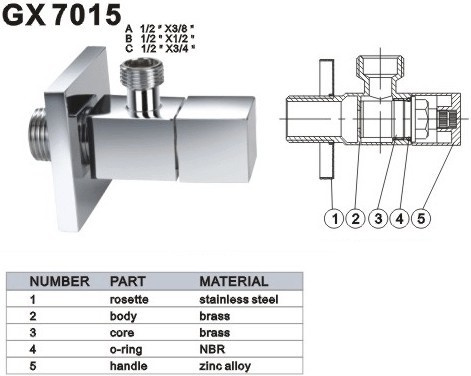 Angle Valve (GX7015)