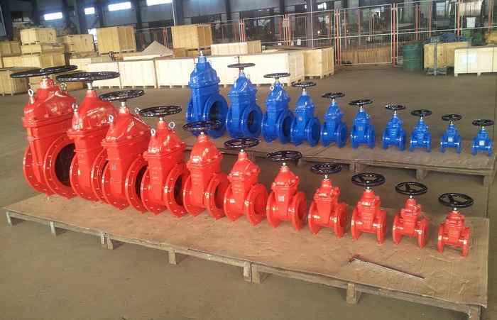 DIN 3352 F4 Resilient Gate Valve