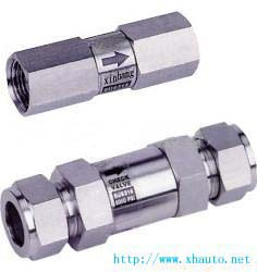 one-way valve