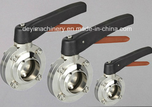 Stainless Steel Sanitary Welding Butterfly Valve (DY-V034)